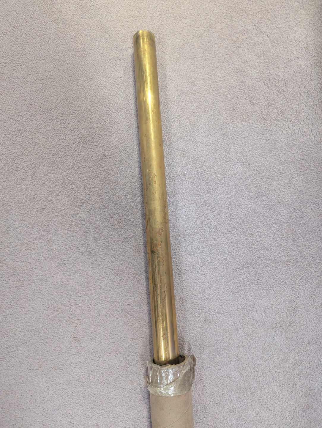 Static Brass Fitness Pole