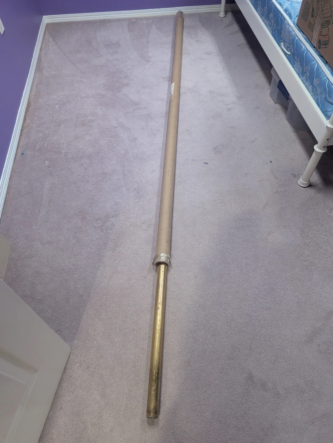 Static Brass Fitness Pole - photo 2