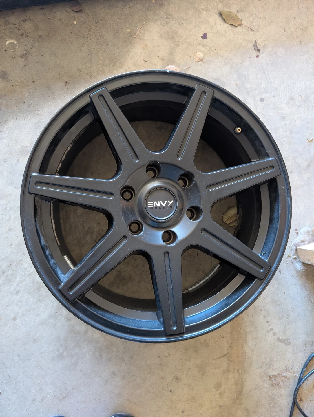Envy Wheels Matte Black Alloy Rim