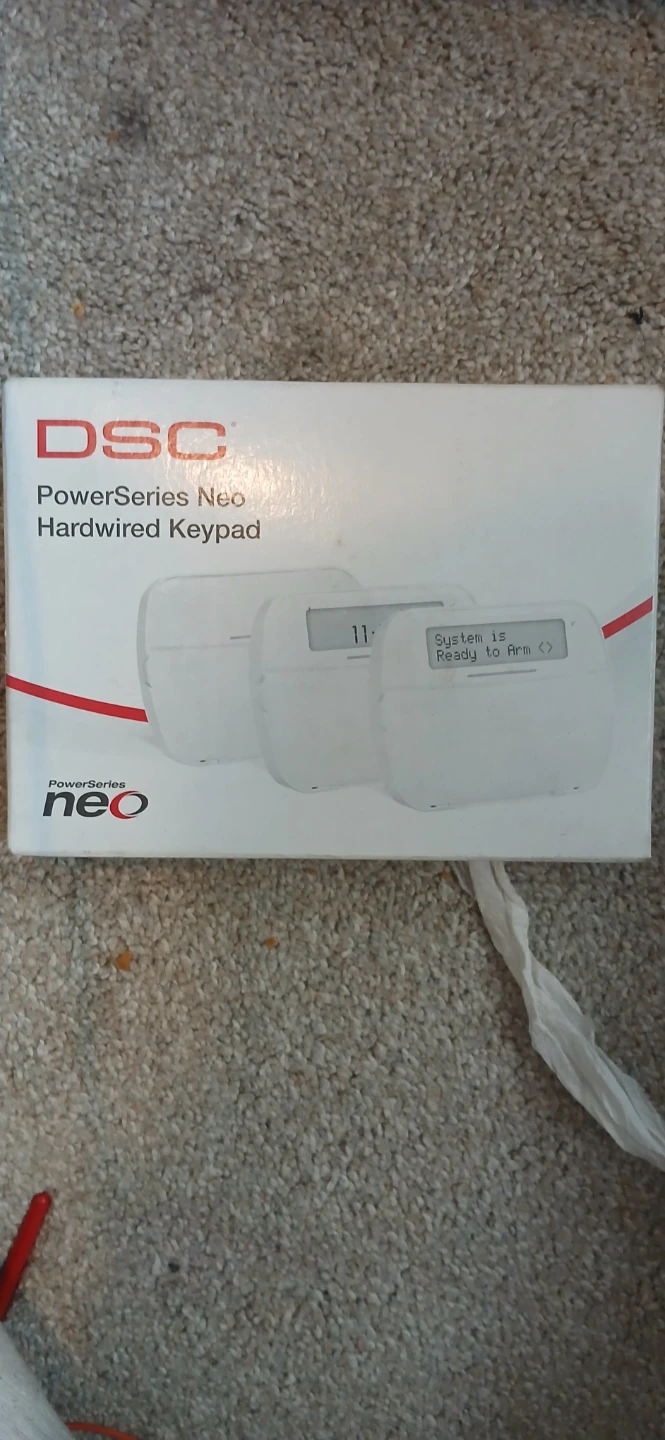 DSC PowerSeries Neo Hardwired Keypad