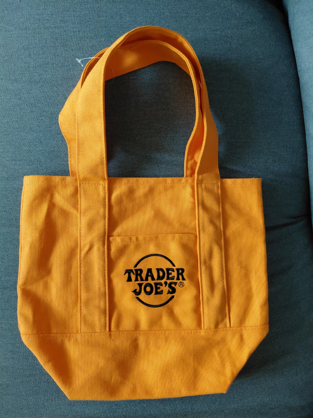 NEW! Trader Joe's Orange Mini Tote Bag