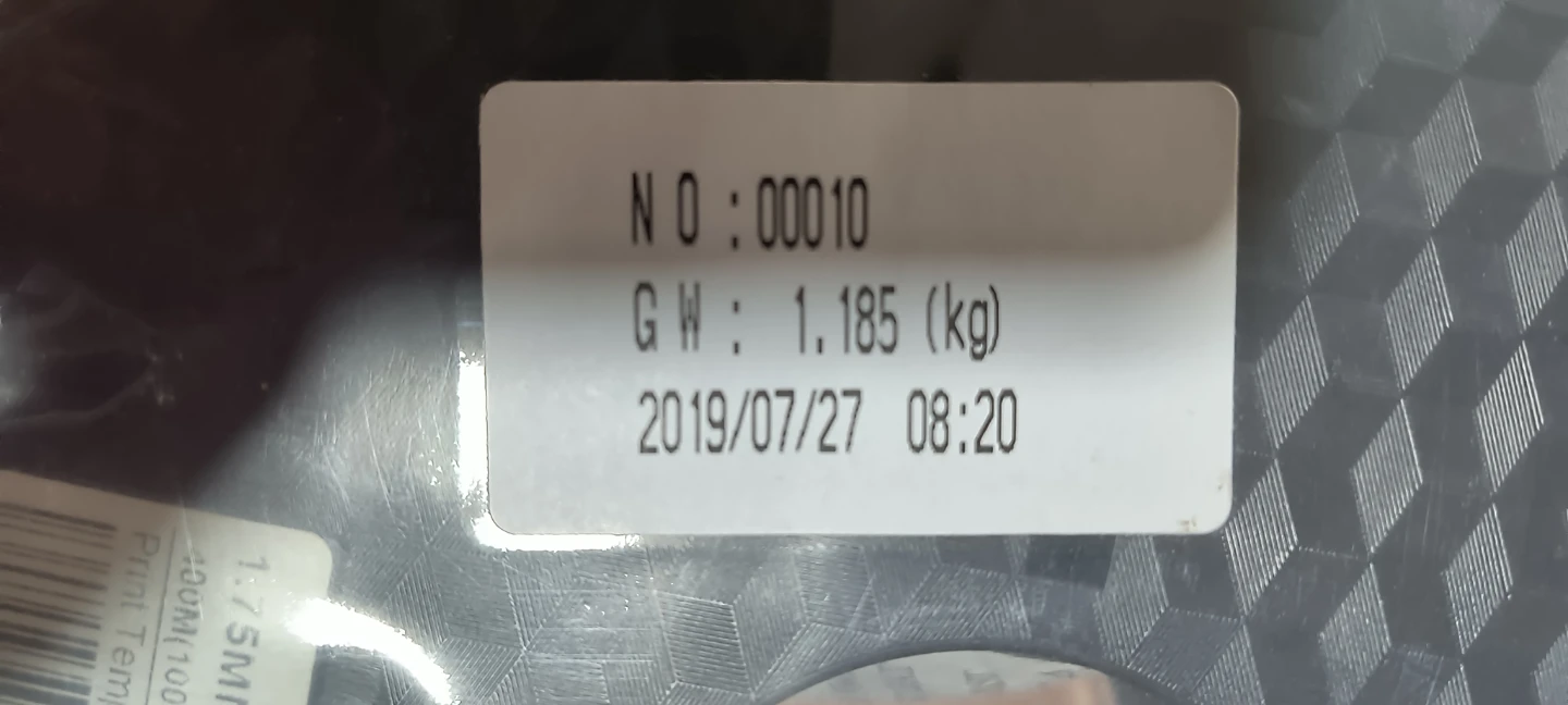 1.75MM ABS 3D Filament White 400M (1000G) - photo 4