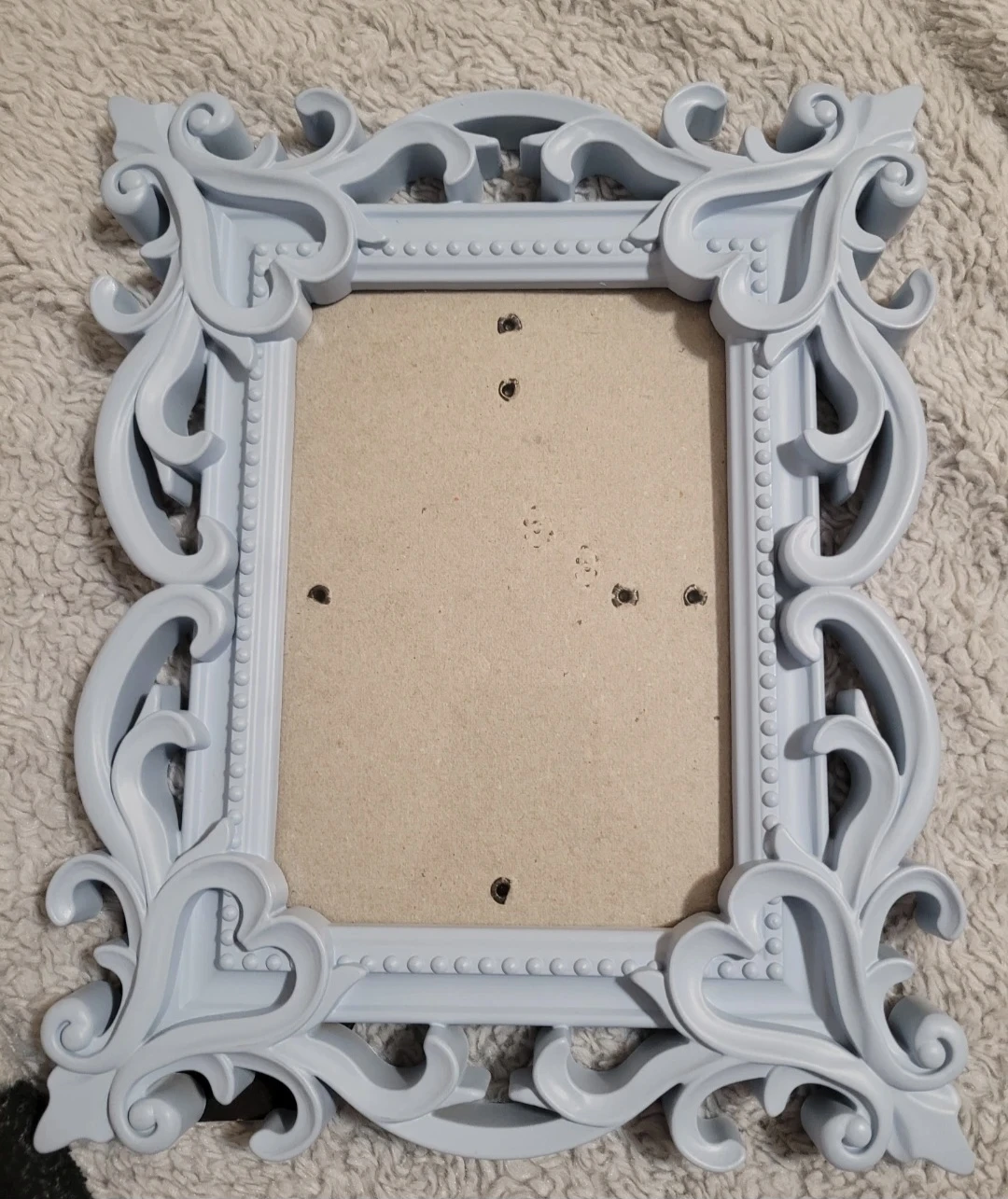 Baby blue picture frame