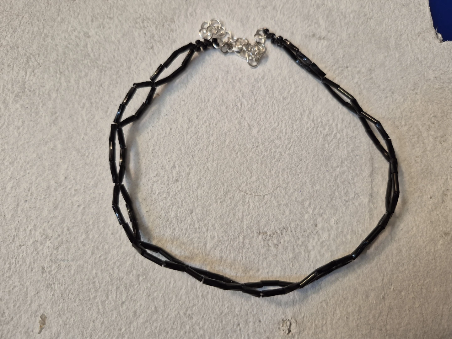 new Black Beaded Choker Necklace - photo 4