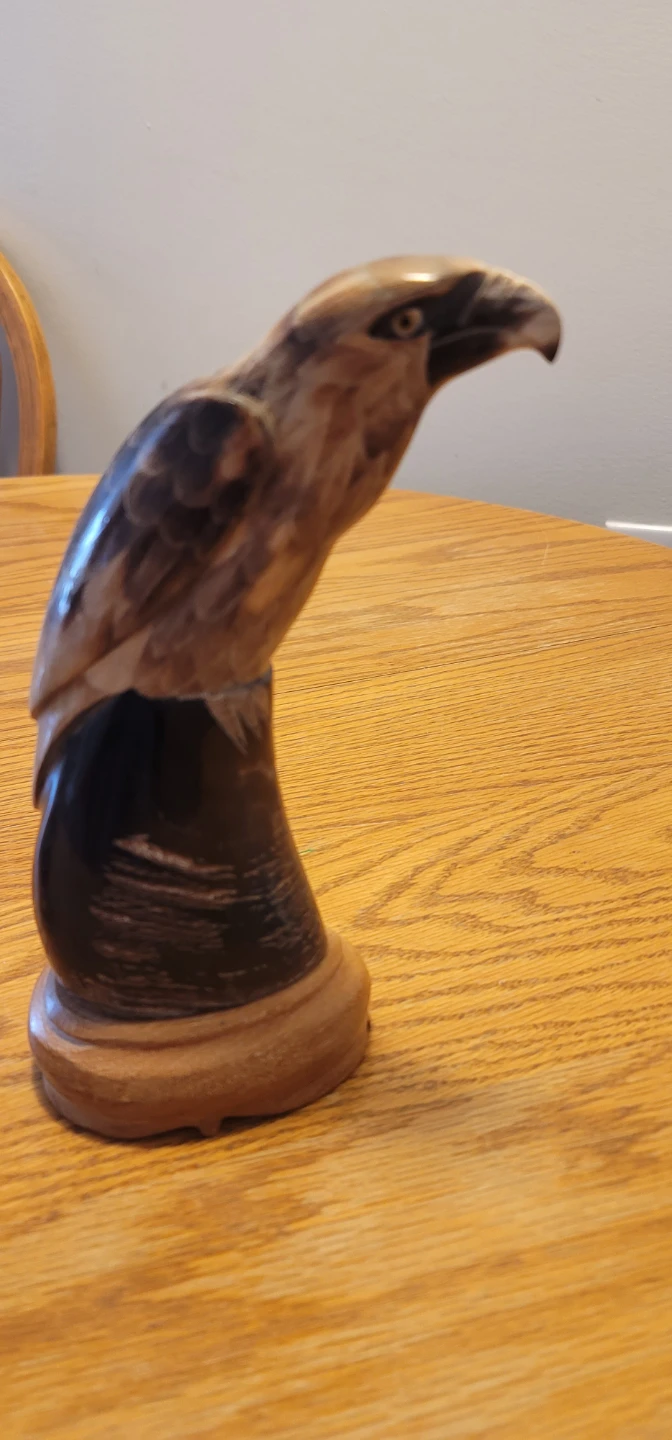 Carved Horn Eagle - photo 2