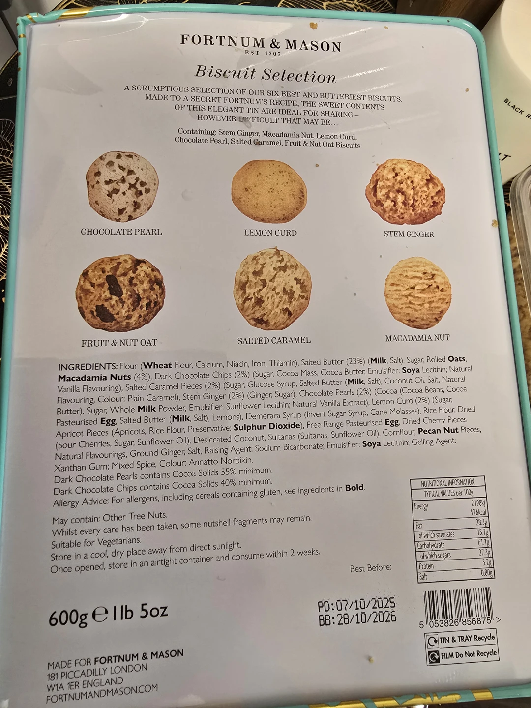 Fortnum & Mason Biscuit Selection - photo 2
