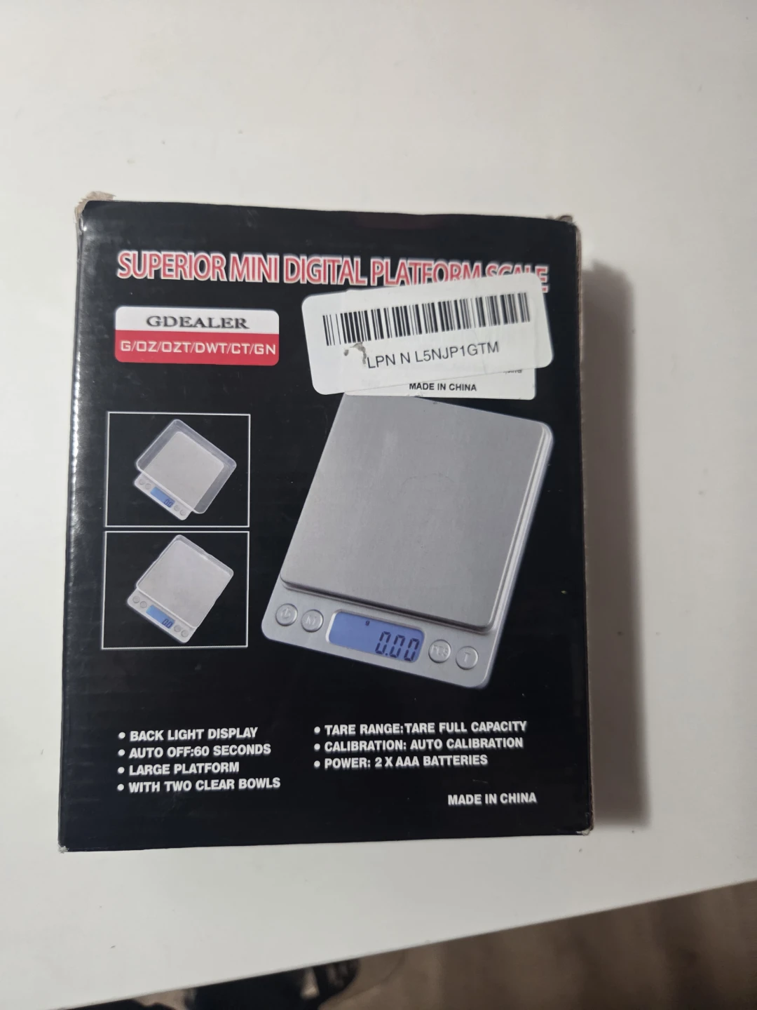 GDEALER Superior Mini Digital Platform Scale