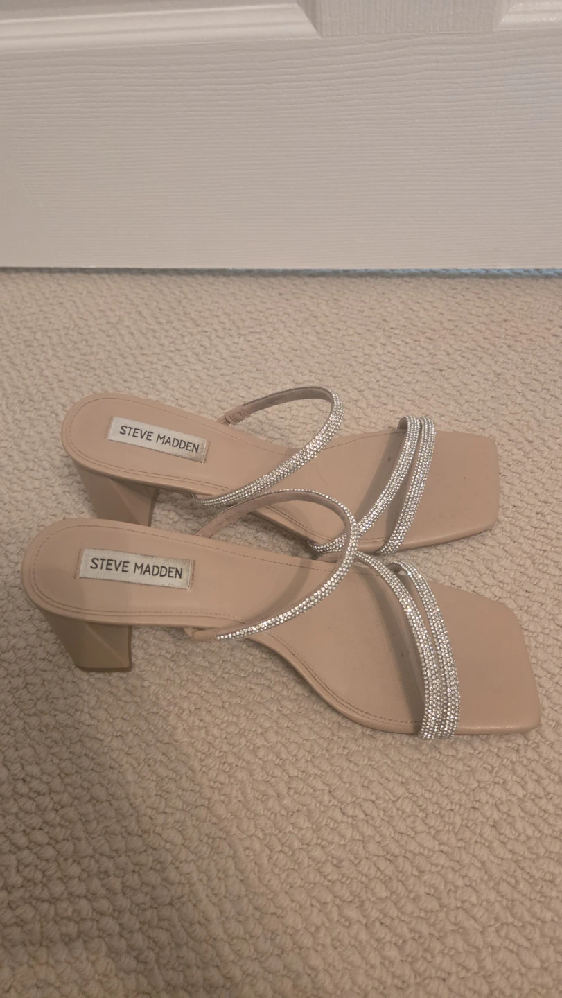 Steve Madden Rhinestone Heeled Sandals - photo 2
