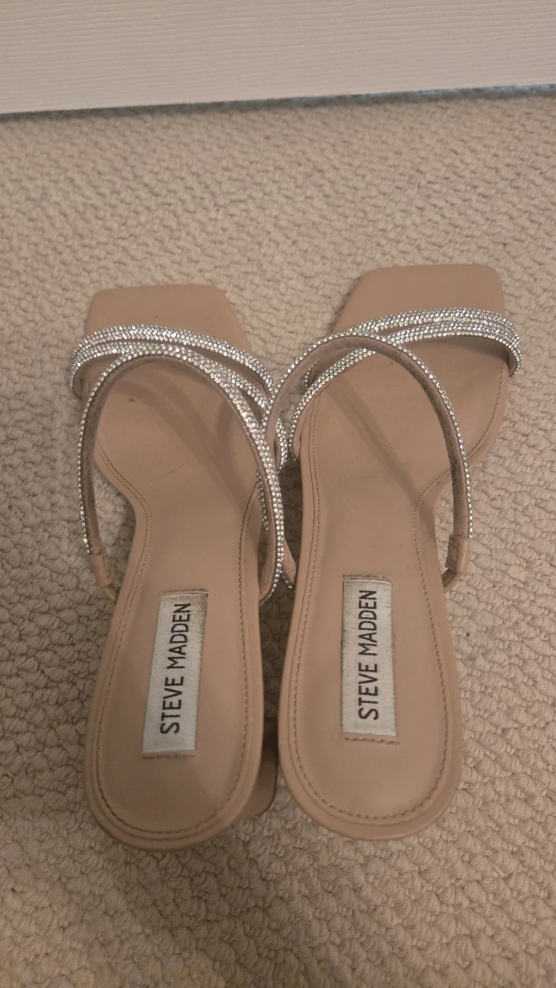 Steve Madden Rhinestone Heeled Sandals - photo 3