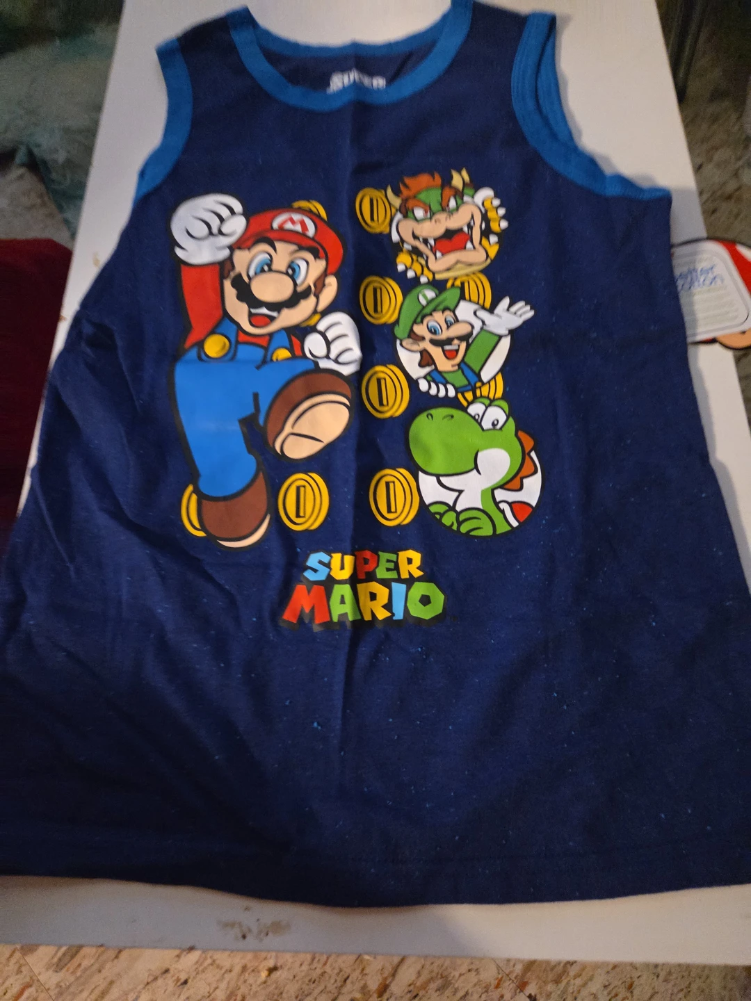 Super Mario Tank Top L/G (10-12)
