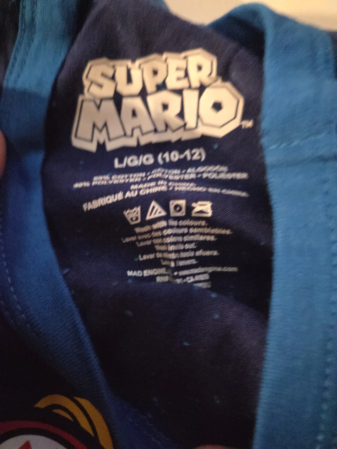 Super Mario Tank Top L/G (10-12) - photo 2