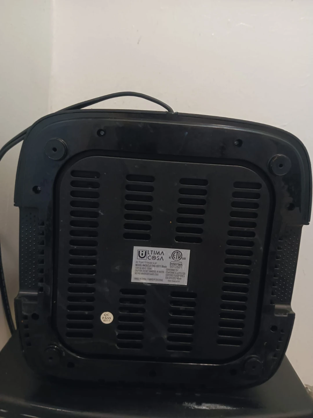 ULTIMA COSA BLACK Presto Luxe Plus Air Fryer 5L - photo 5
