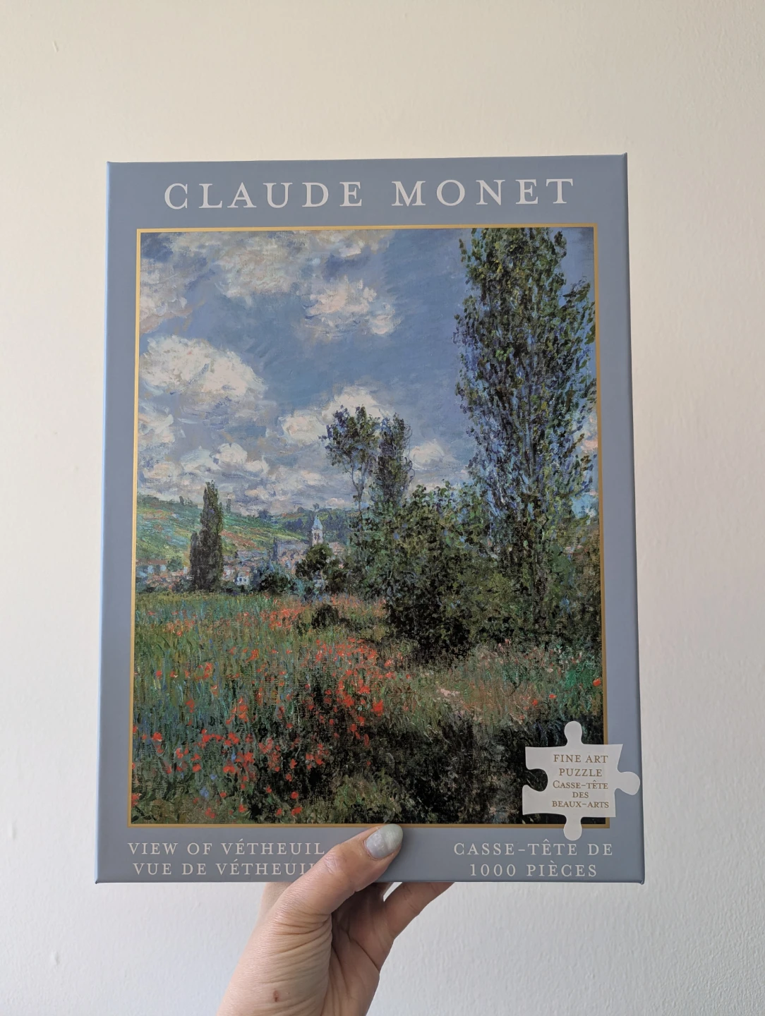 Claude Monet View of Vétheuil Fine Art Puzzle