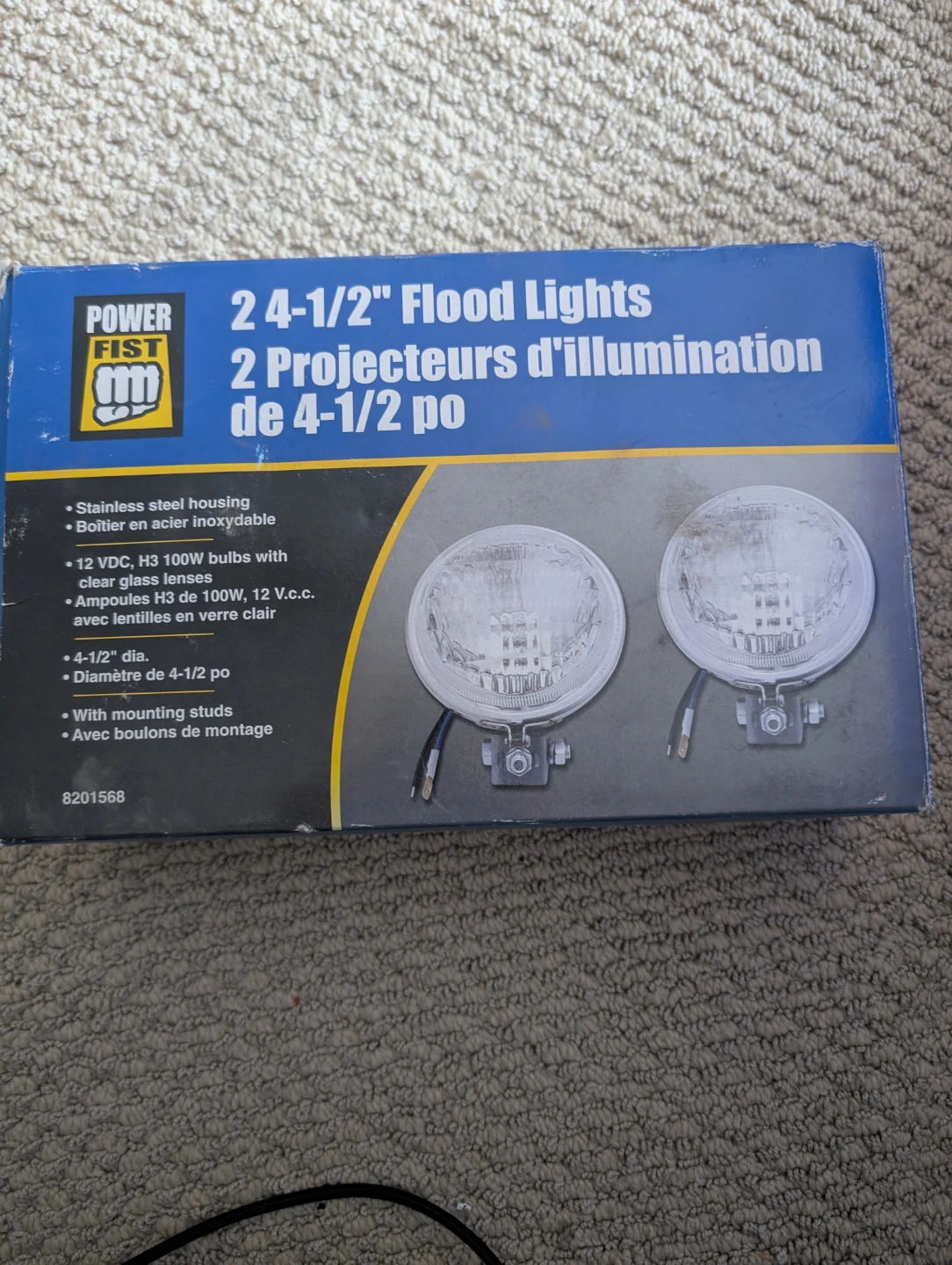 Power Fist 2 4-1/2" Flood Lights - photo 3