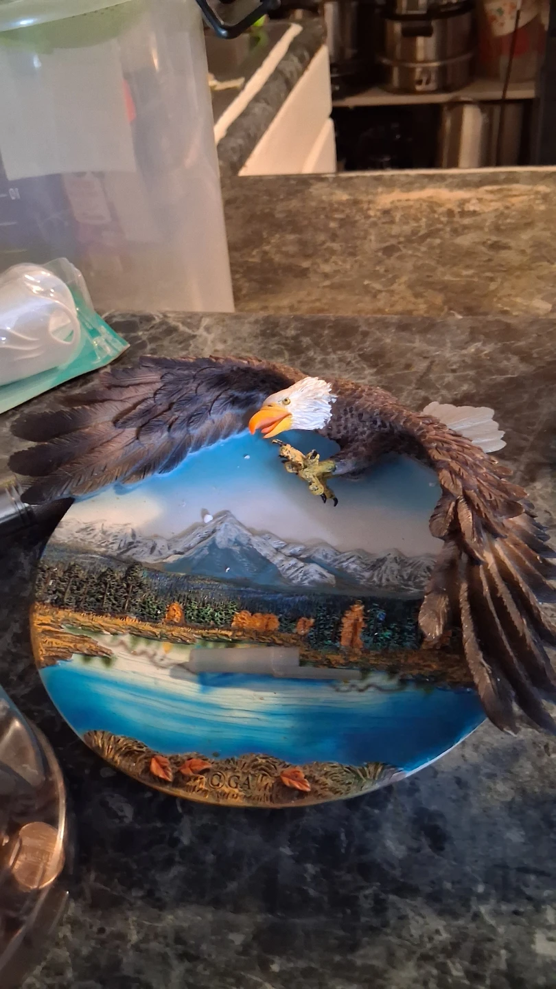 An eagle statue collectible