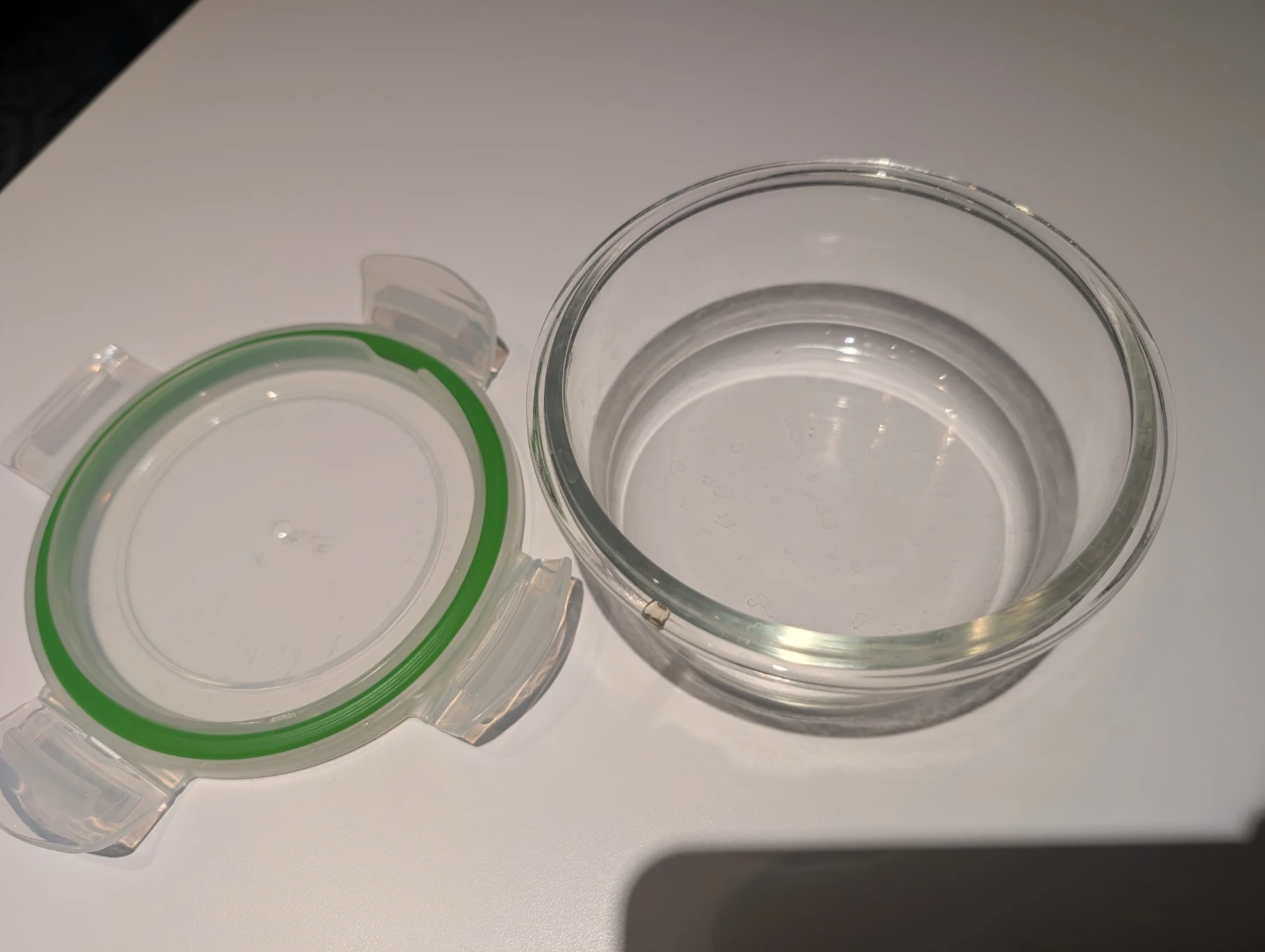Glass Food Container with Green Seal Lid - photo 2