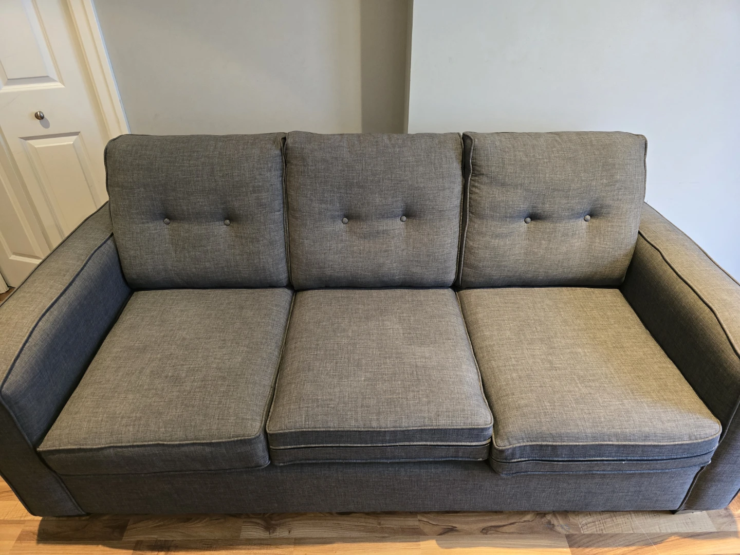 Grey 3-Seater Sofa