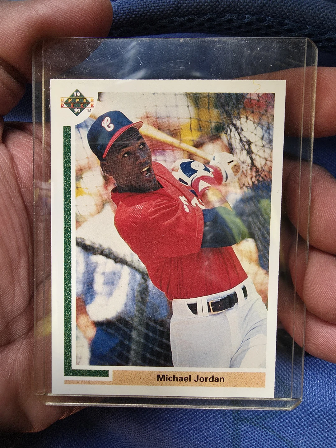 1990 Upper Deck Michael Jordan SP1 Baseball Card