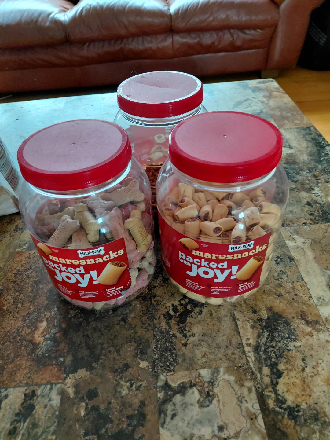 Milk-Bone MaroSnacks Dog Treats - 2 Jars