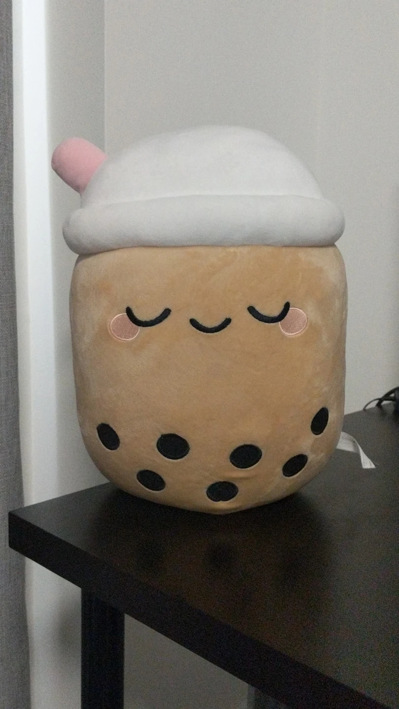 Plush Boba Tea Drink Pillow