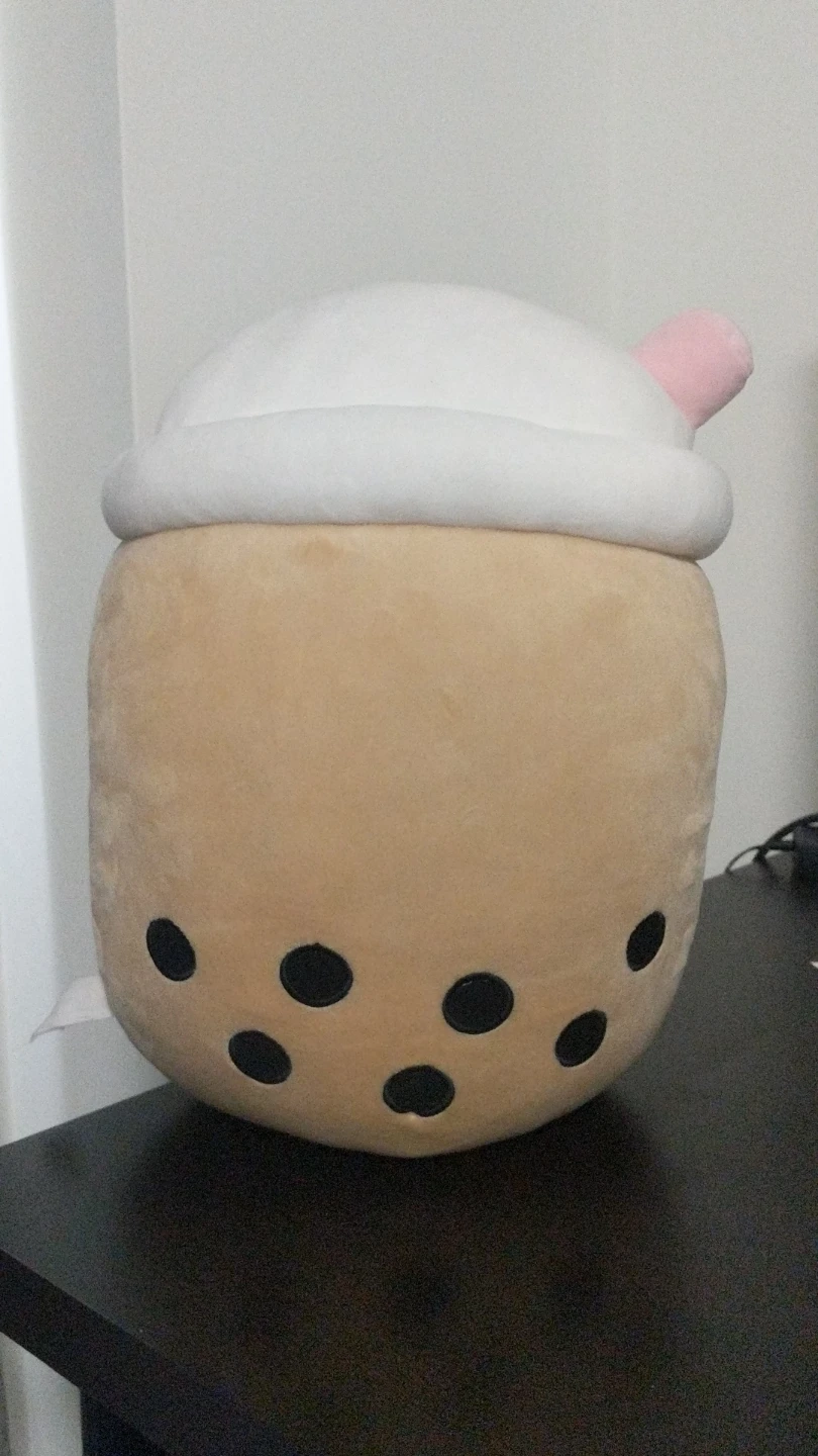 Plush Boba Tea Drink Pillow - photo 2
