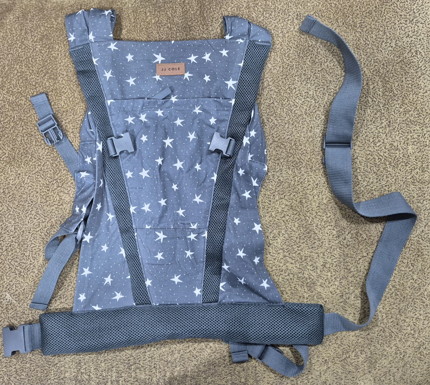 JJ Cole Luma Packable Baby Carrier - Grey Stars - photo 5