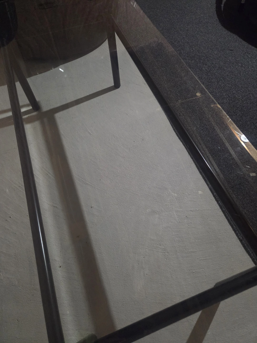 Glass and Metal Coffee Table - photo 3