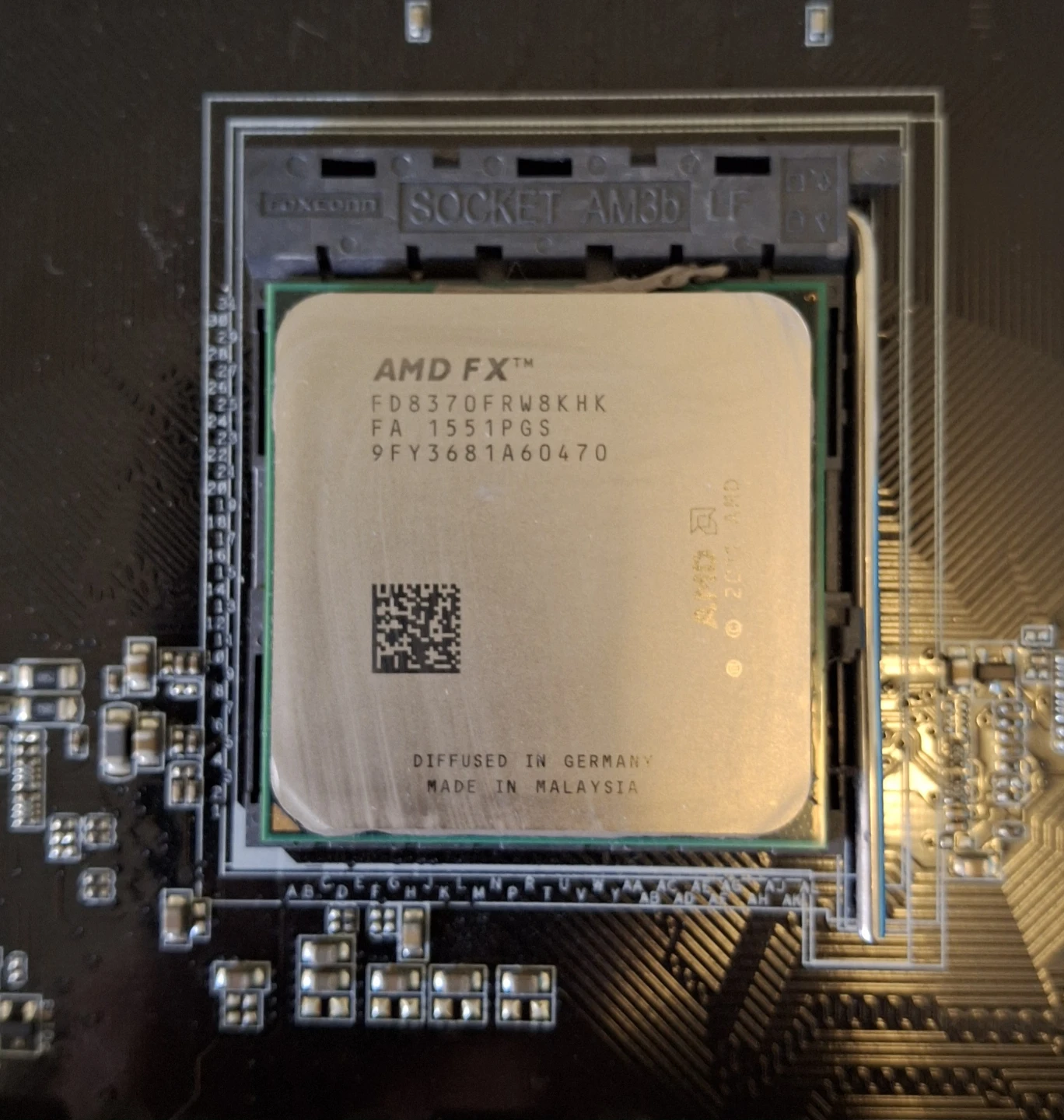 Asus M5A97 motherboard + AMD FX-8370 CPU - photo 4