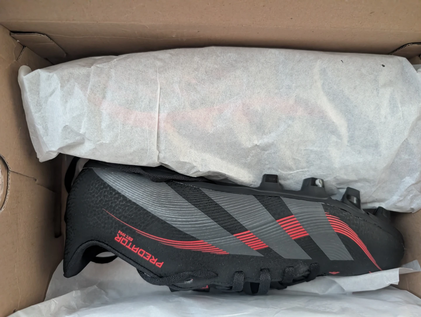 Adidas Predator Club FG/MG Football Soccer Cleats Size 6