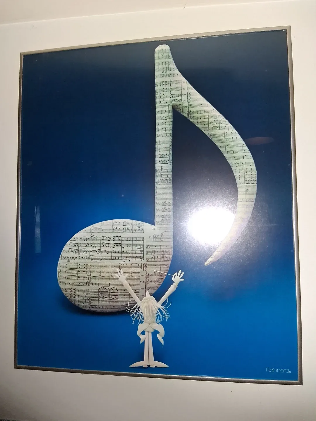 Reinnard Music Note Art Print - photo 3