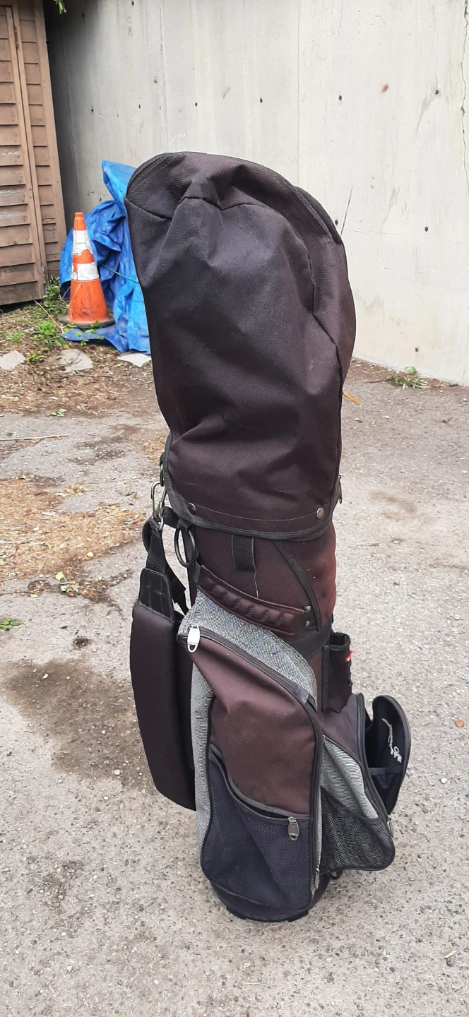 Complete Set Of Men's Right Handed Golf Clubs With Bag and Cover - photo 5