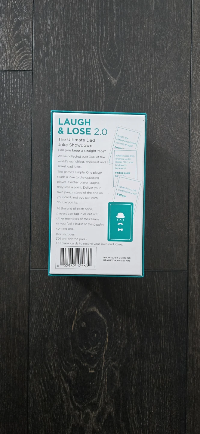 Laugh & Lose 2.0 The Ultimate Dad Joke Showdown Card Game - photo 3
