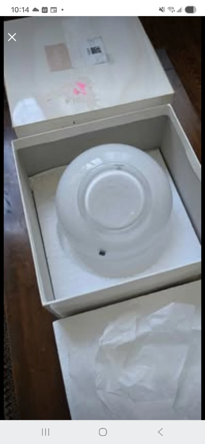 Umbra Cradle Glass Bowl Medium