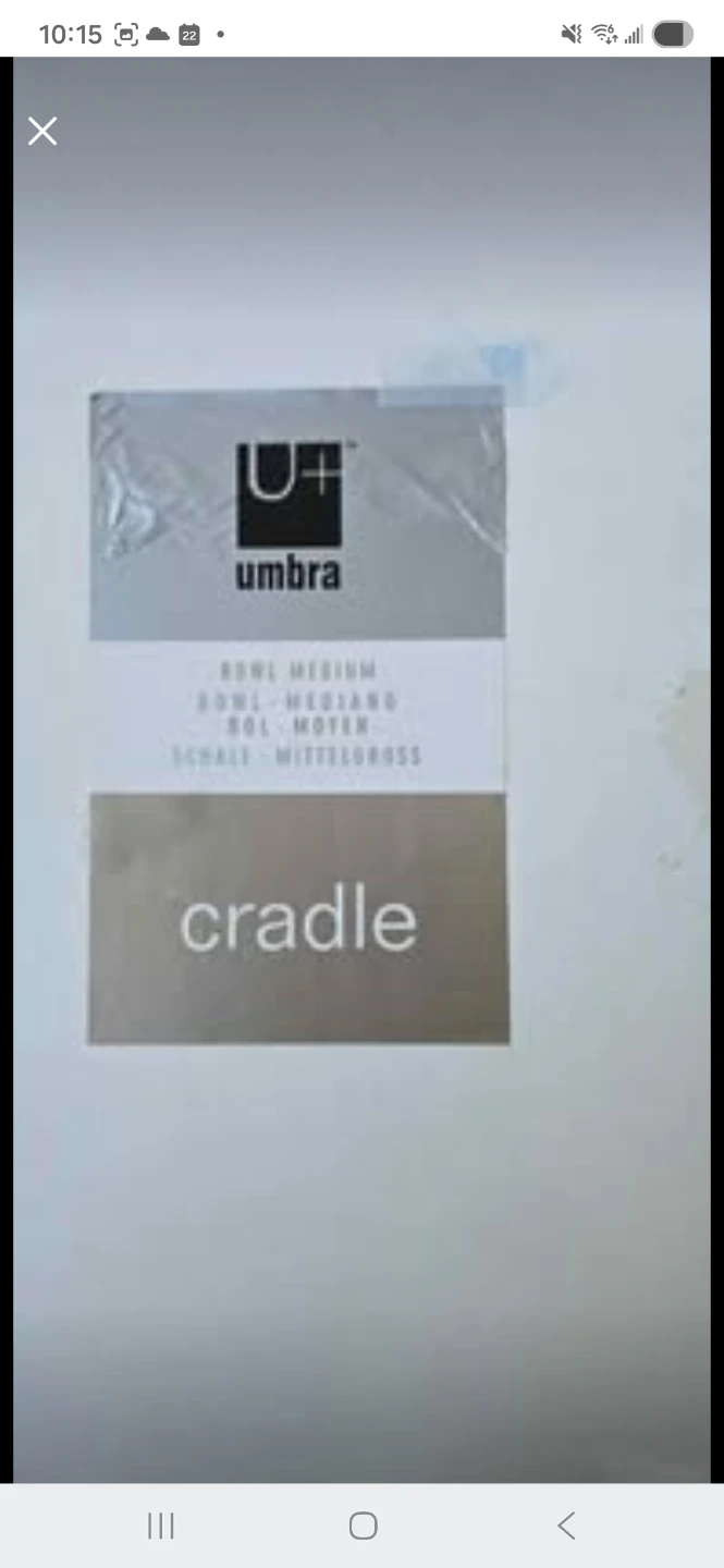 Umbra Cradle Glass Bowl Medium - photo 3