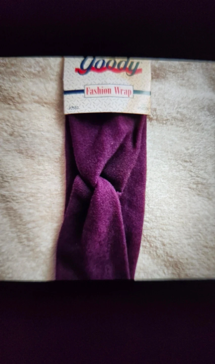 New Purple Headband Wrap, Women's