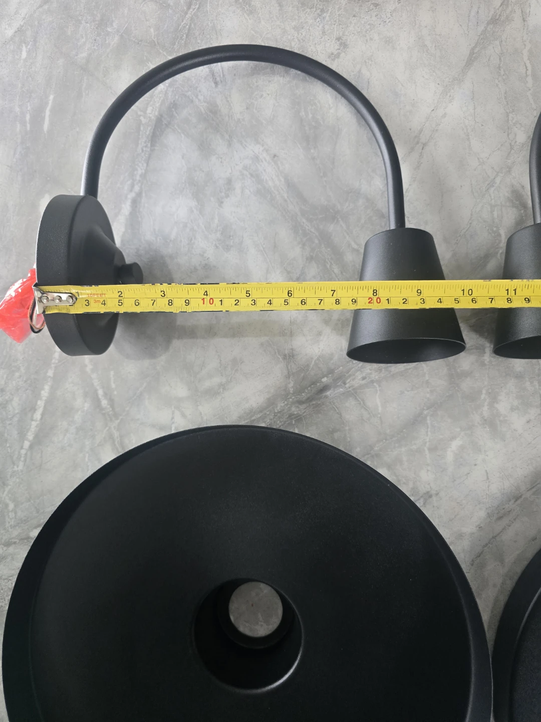 2pcs Wall scone Light Fixture SN-WL212B-BK - photo 4