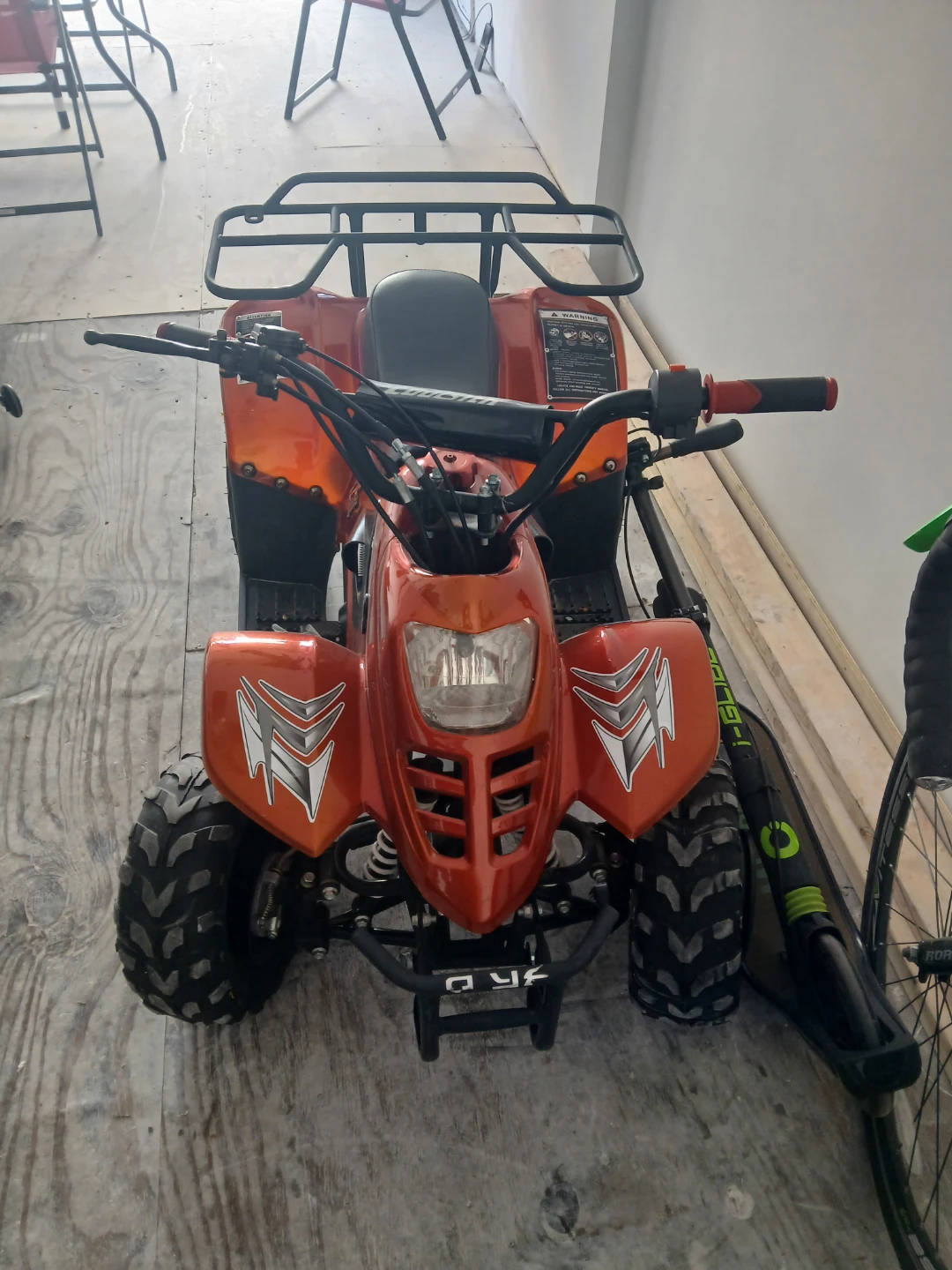 Orange 125cc Kids ATV - photo 2