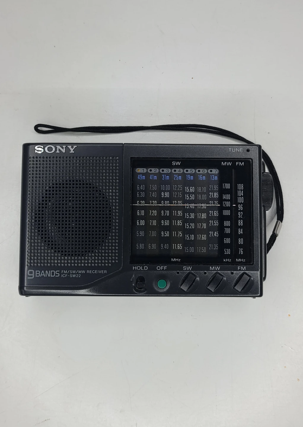 SONY ICF-SW22 Mini Radio AM/FM/ShortWave - Great Condition! - photo 2