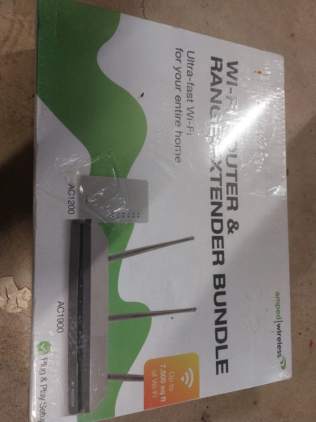 Amped Wireless Wi-Fi Router & Extender Bundle
