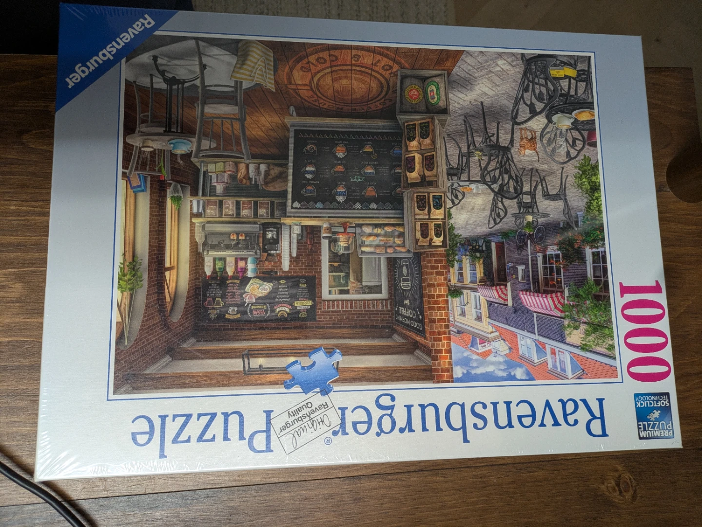 Ravensburger Puzzle 1000 Piece - Coffee Shop Scene
