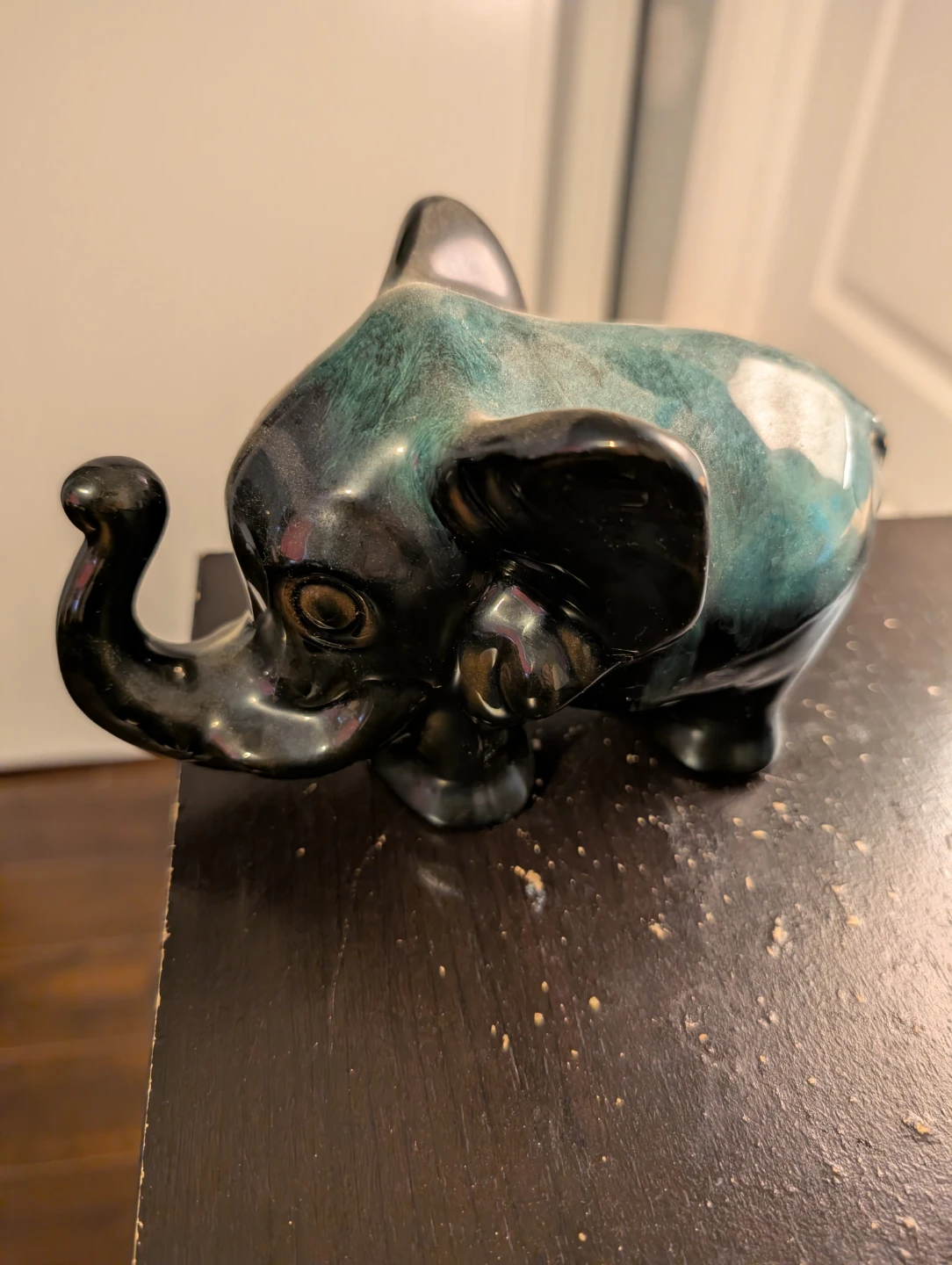 Ceramic Elephant Figurine