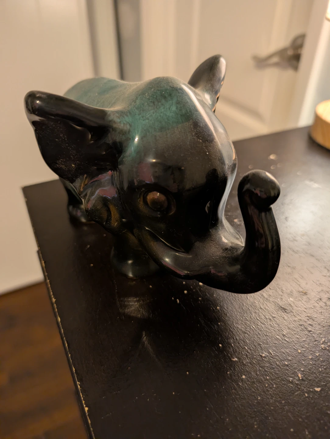 Ceramic Elephant Figurine - photo 2