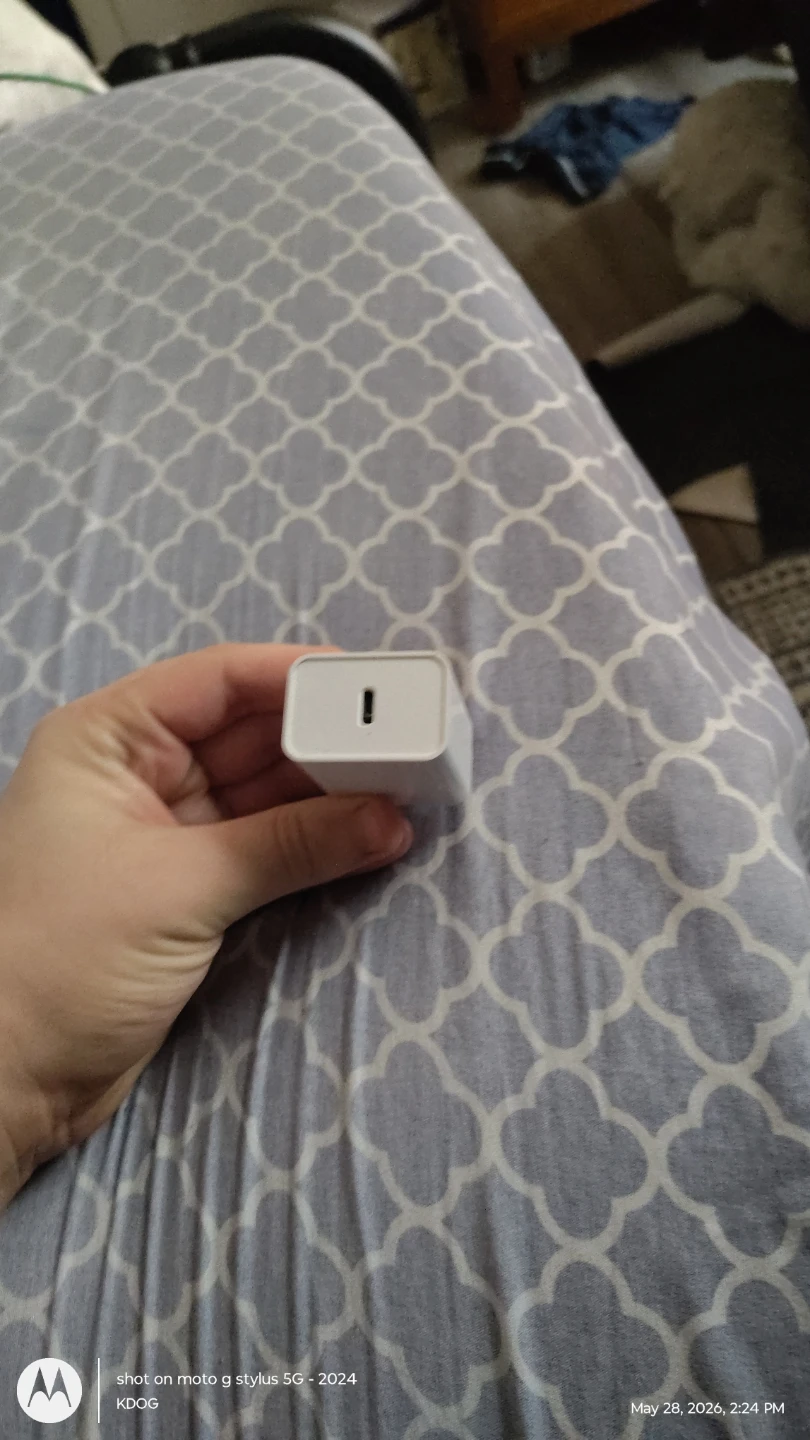 White W-Brand USB-C Wall Charger - photo 2