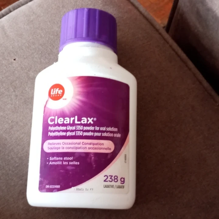 Life Brand ClearLax Polyethylene Glycol 3350 Powder 238g