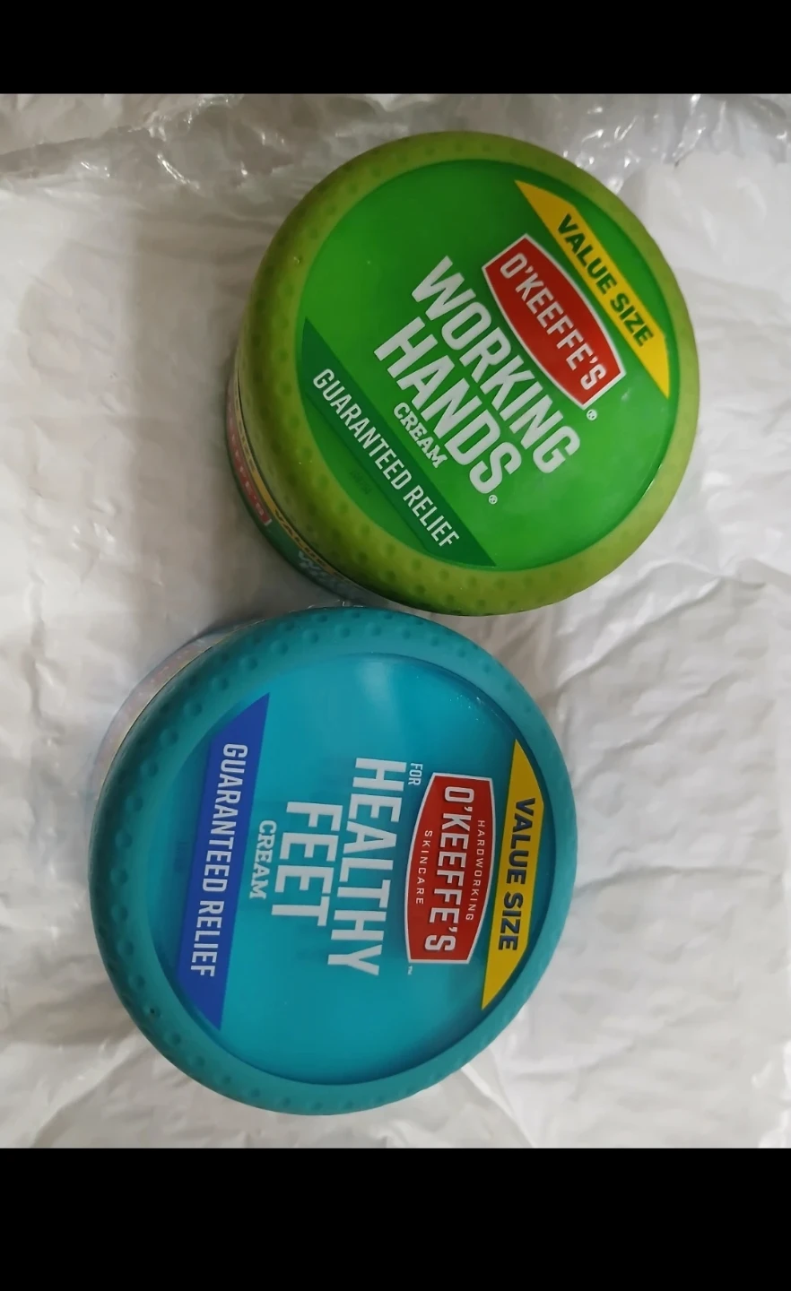 O'Keeffe's Working Hands & Healthy Feet Cream (2 Jars)