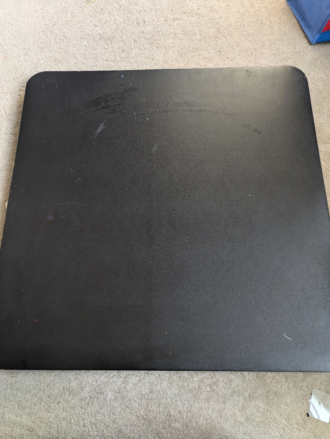 Black Folding Card Table - photo 4