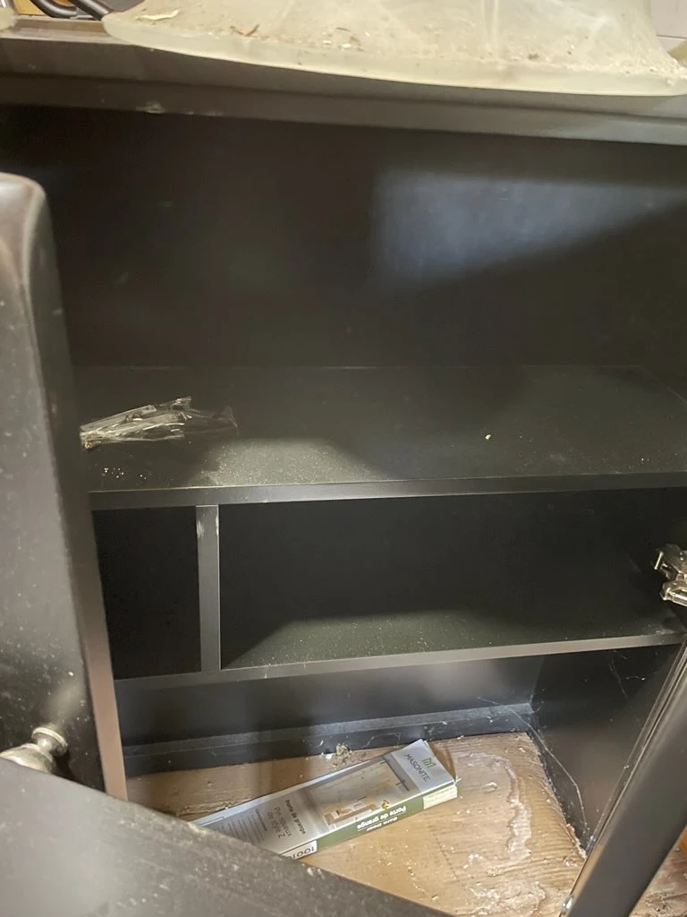 Black Desk with Drawers - photo 3