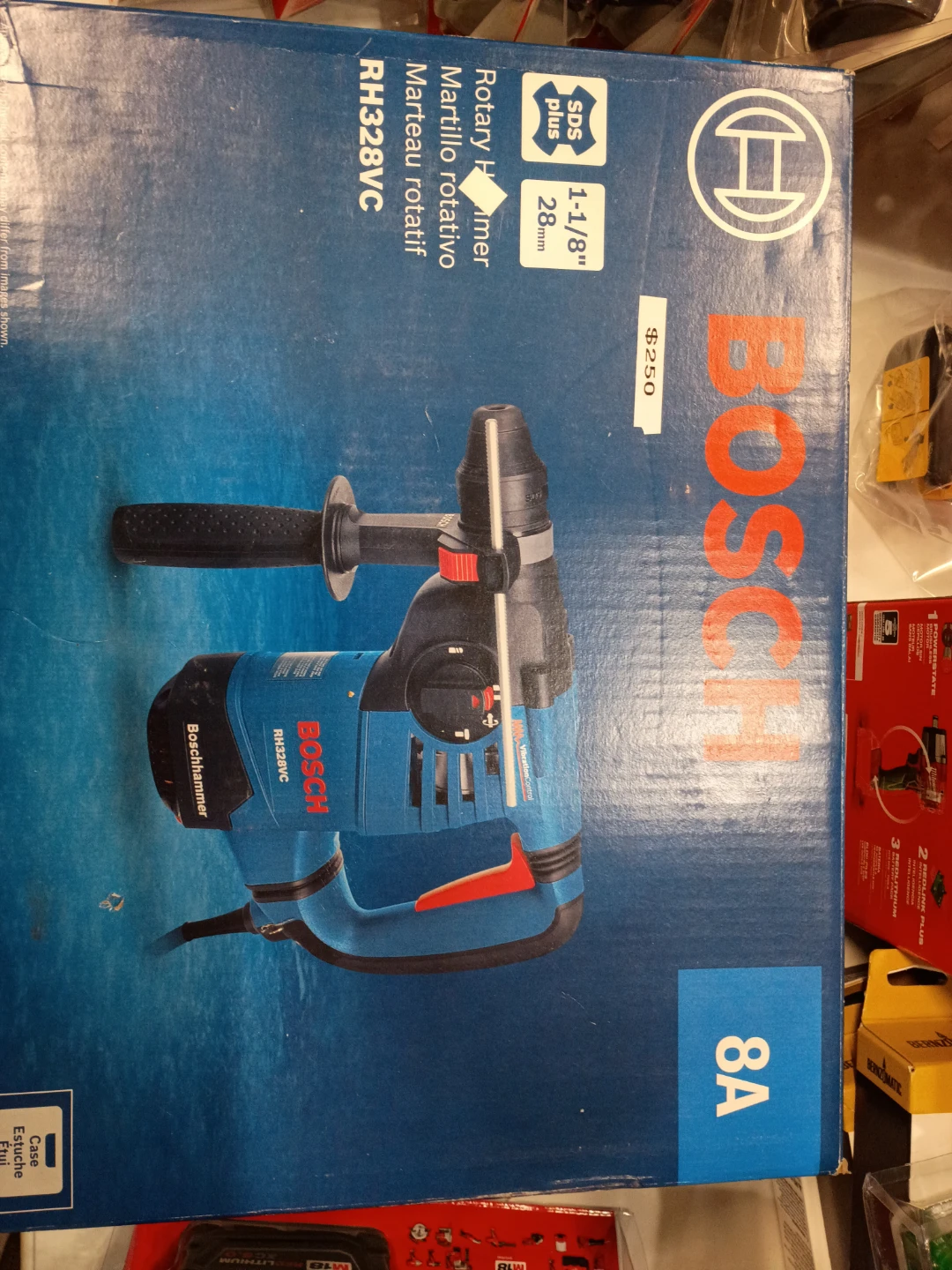 Bosch RH328VC Rotary Hammer SDS Plus 1-1/8"