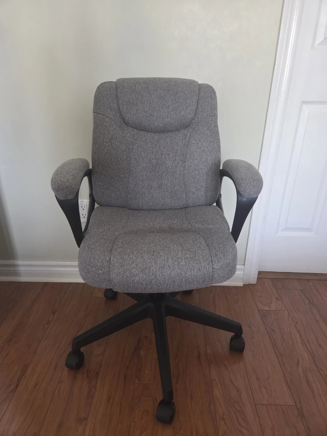 Grey Fabric Office Chair