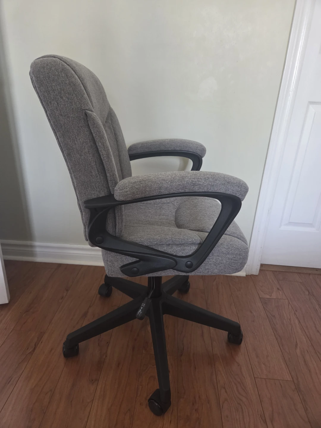 Grey Fabric Office Chair - photo 2